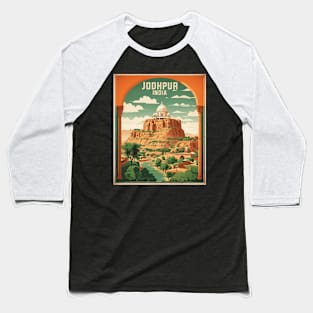 Jodhpur India Vintage Tourism Travel Baseball T-Shirt